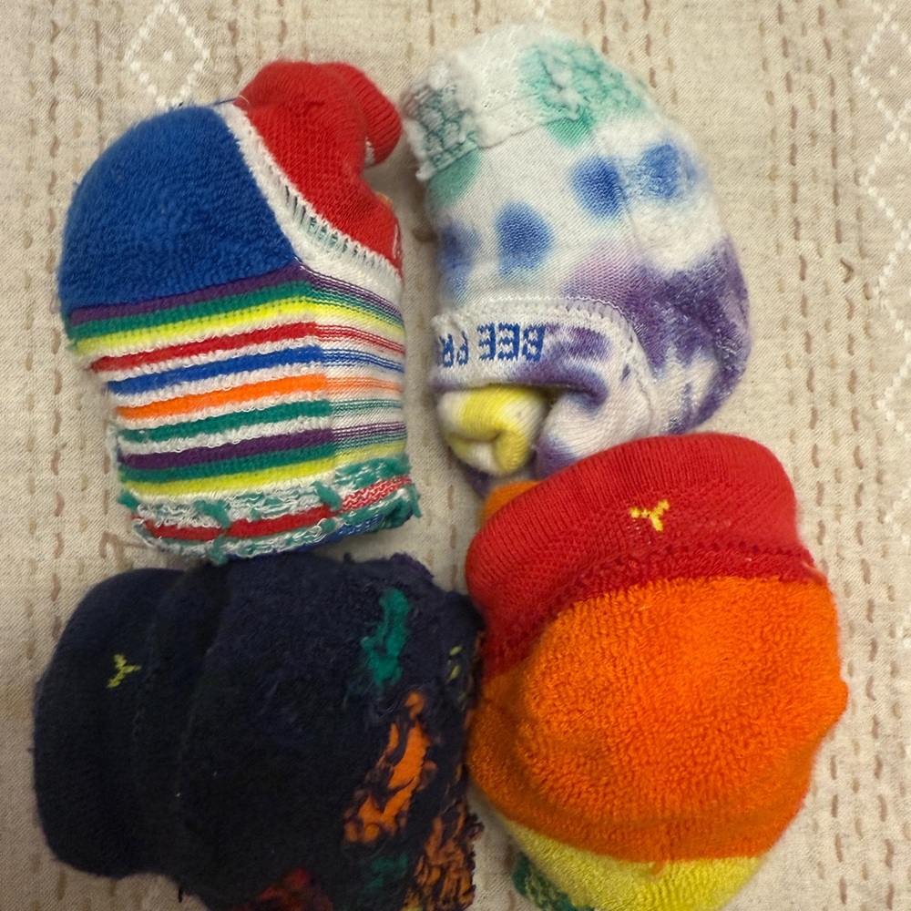 Colorful Kids Bombas Socks Set